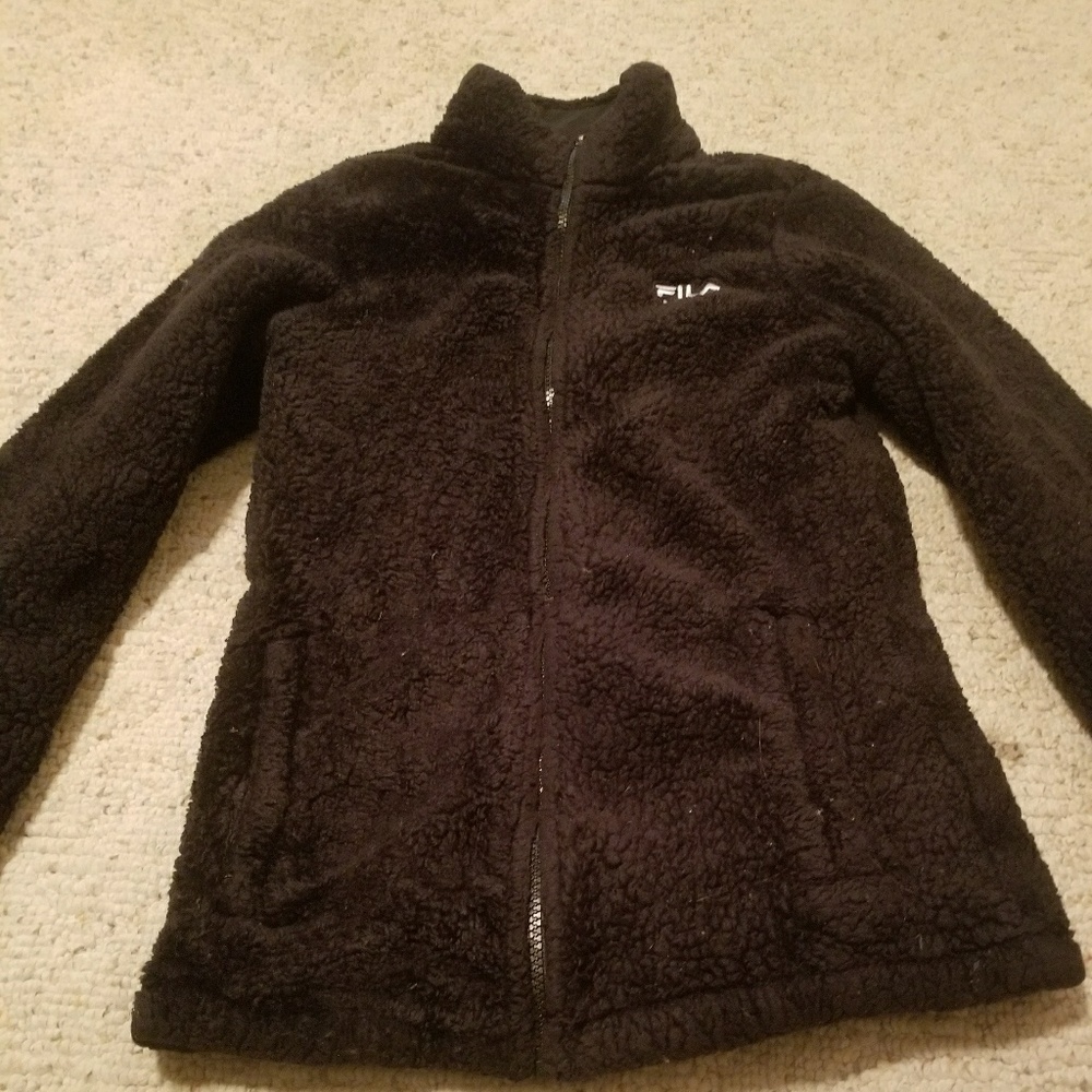 Small fila sherpa jacket